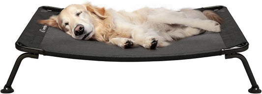 CWC2303A Cama elevada refrescante para perro, cuna curvada para dormir