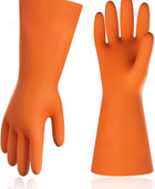 Vgo... Guantes de limpieza,Lavavajillas,Cocina,Resistente,Reutilizables