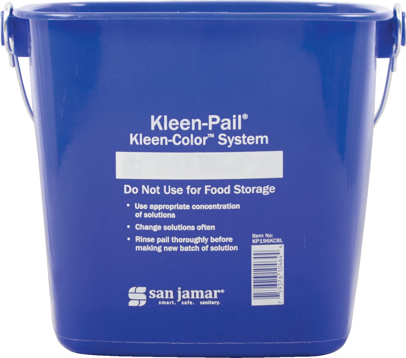 Kleen-Pail Cubeta de limpieza comercial., Azul