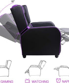 VITESSE - Silla reclinable para juegos VIT, para una persona. Moderno sofá de...