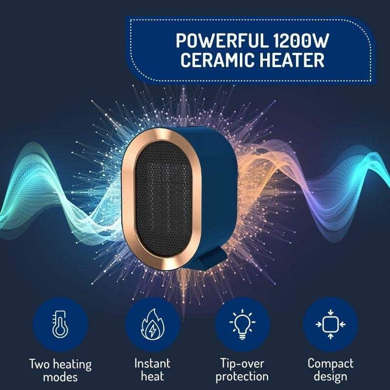 Calentador eléctrico Calentador de eficiencia energética de 1200 W para uso en
