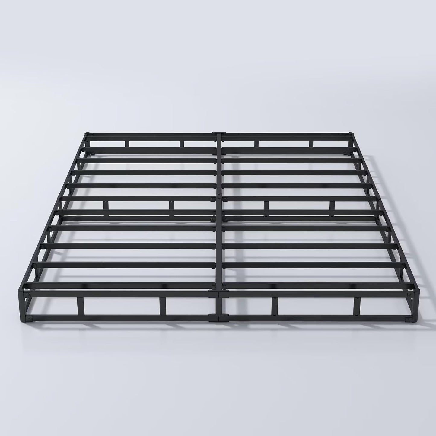 ALDRICH Base de colchón de metal resistente de 5 pulgadas, capacidad máxima de