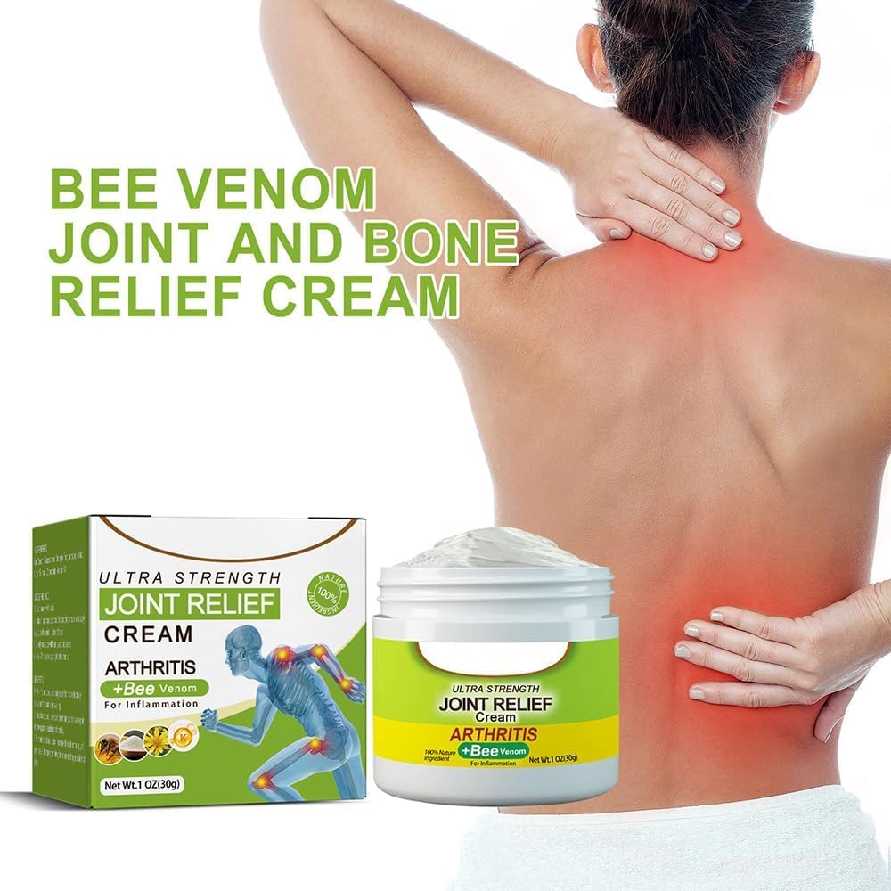 2 unidades Beevana Bee Venom Crema para articulaciones y huesos, proporciona...