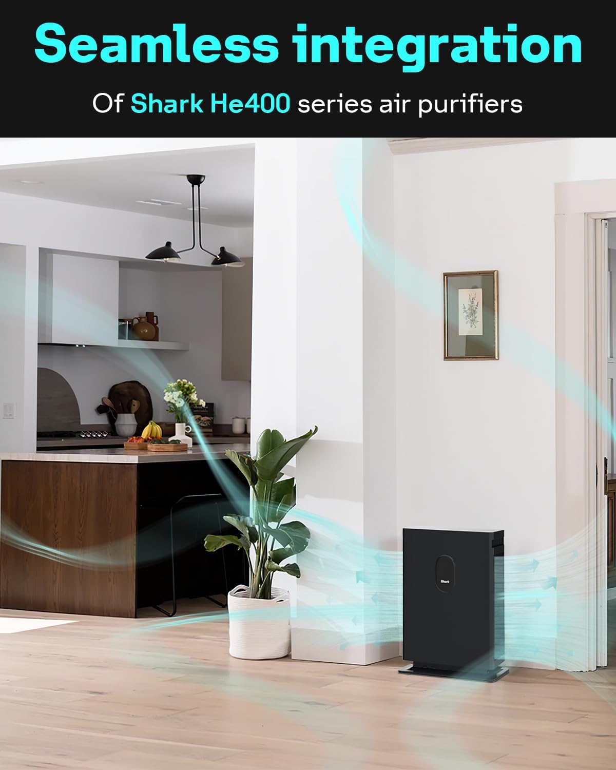 Filtro HEPA de repuesto para purificador de aire Shark 4, compatible con Shark...