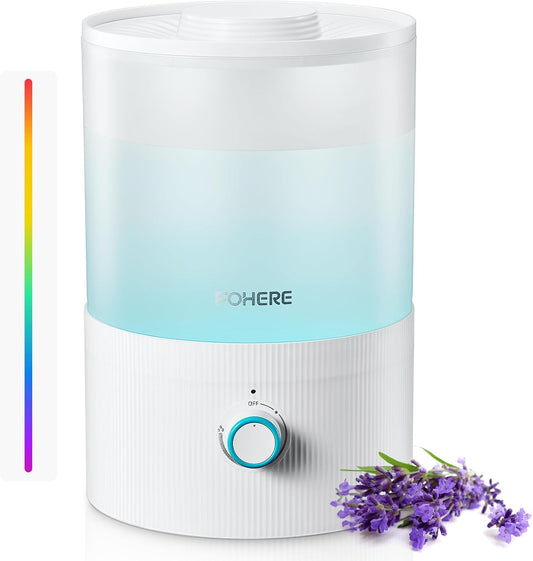 Humidificadores para dormitorio, humidificador ultrasónico de niebla fría de