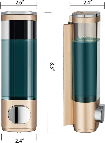 Dispensador de ducha de baño, dispensador de champú para ducha, dispensador de