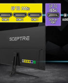 Sceptre Monitor LED para juegos FHD 1080p IPS de 27 pulgadas hasta 165Hz 144Hz...
