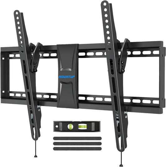MOUNTUP Soporte de pared para TV con certificación UL, soporte de TV inclinable...