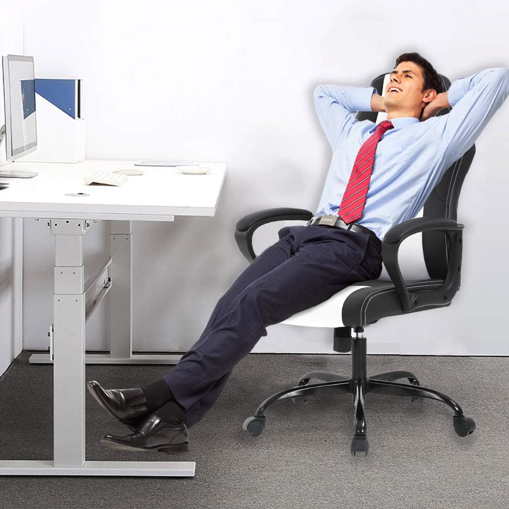 BestOffice - Silla de oficina para escritorio de juegos, silla de juegos de...