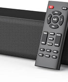Barra de sonido, BESTISAN Barra de sonido de 50 vatios con HDMI, óptica,...
