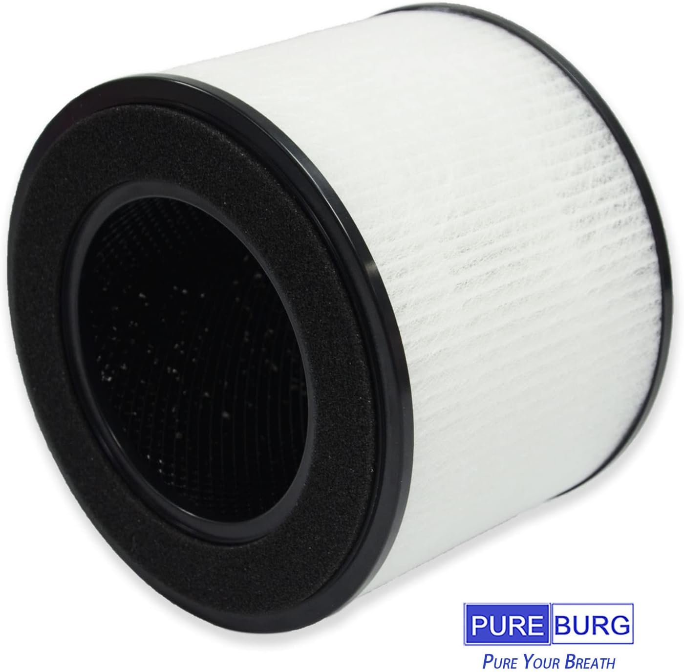 PUREBURG Filtro de repuesto compatible con purificadores de aire HIMOX H02 y...