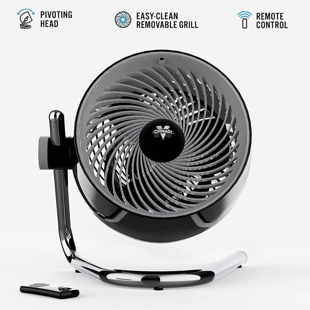 Vornado Pivot6 - Ventilador circulador de aire para toda la habitación con 4...