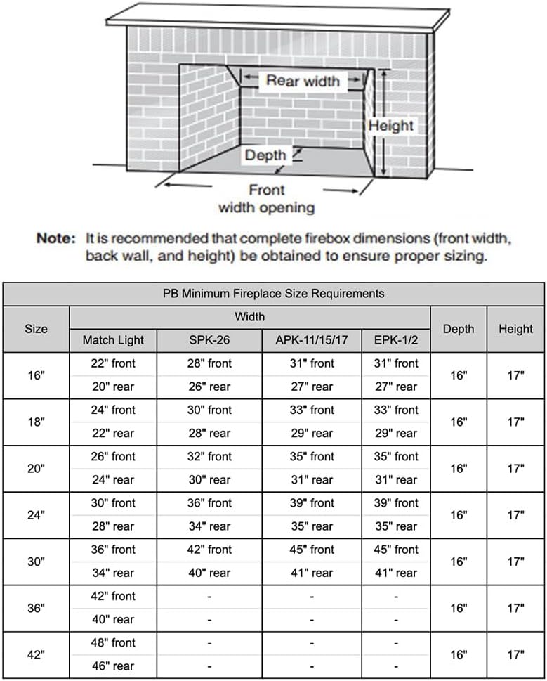 Real Fyre Chimenea ventilada quemador de vidrio de fuego (PB-18), gas natural,...