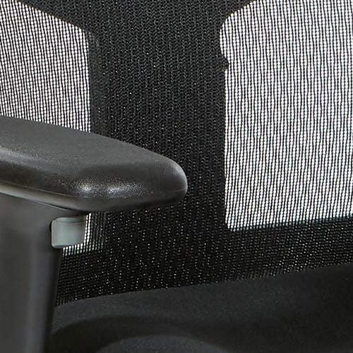 Asiento de respaldo alto Office Star ProGrid con brazos ajustables y deslizador...