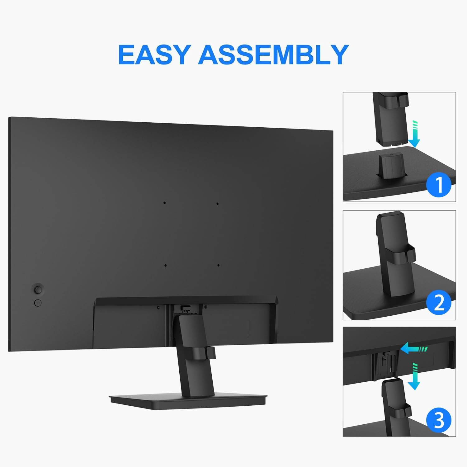 SANSUI Monitor de 22 pulgadas IPS Panel 1080p FHD 75Hz Monitor de computadora...