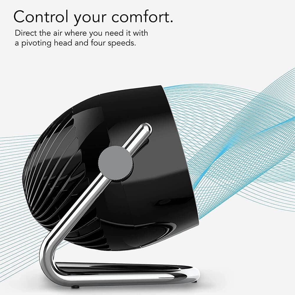 Vornado Pivot6 - Ventilador circulador de aire para toda la habitación con 4...