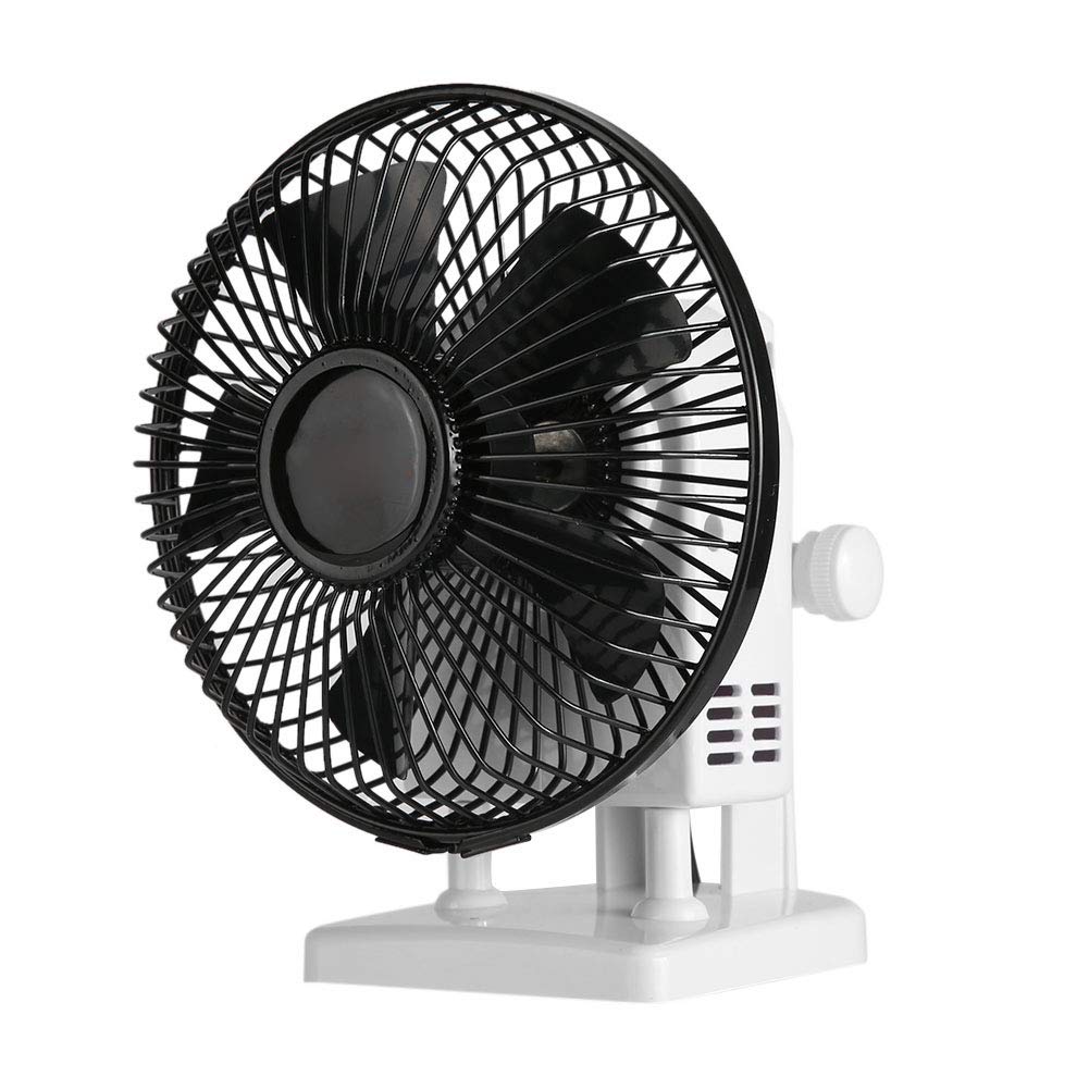 Mini ventilador eléctrico mesa escritorio 2 velocidades gran viento silencioso...