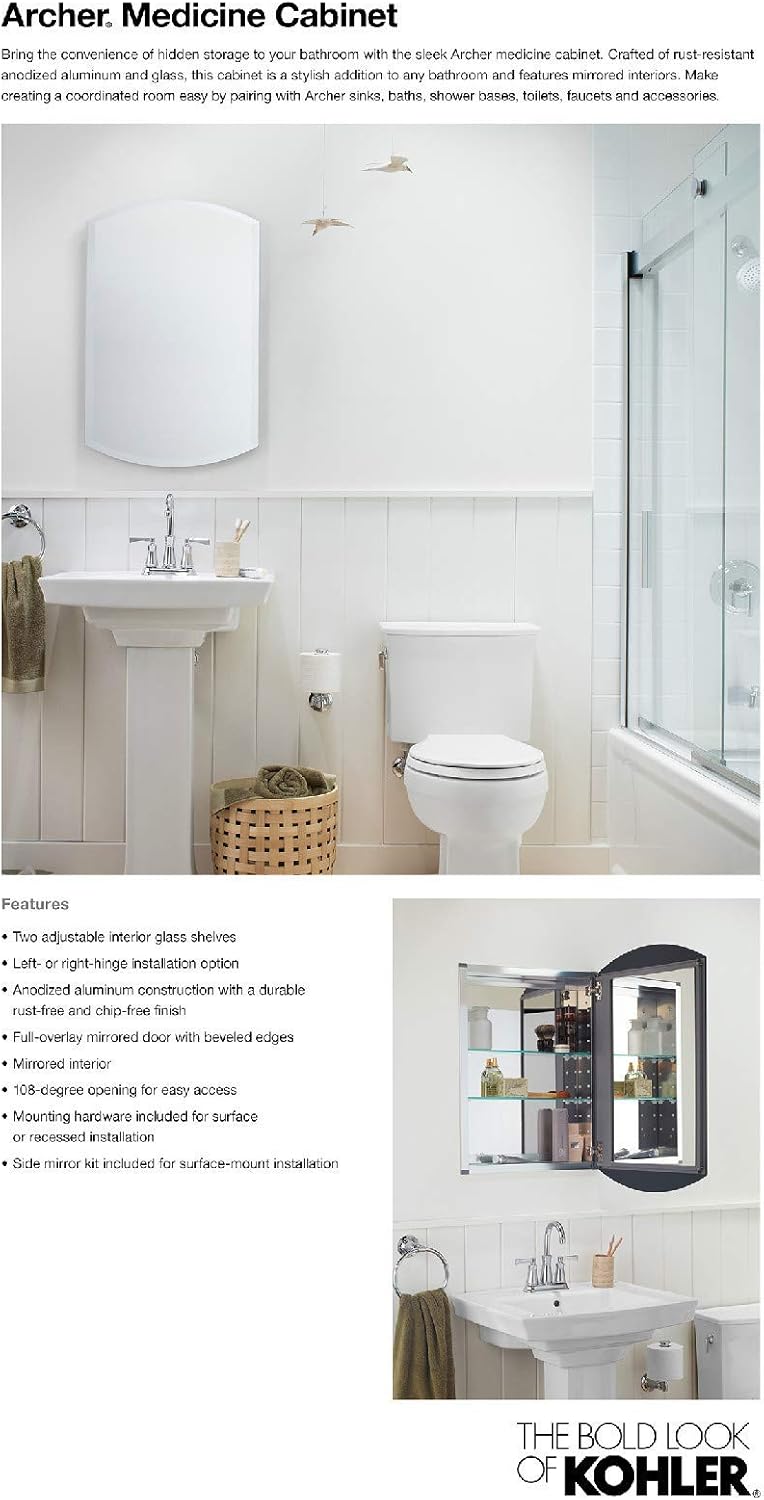 Gabinete con espejo Archer k-3073-NA de Kohler
