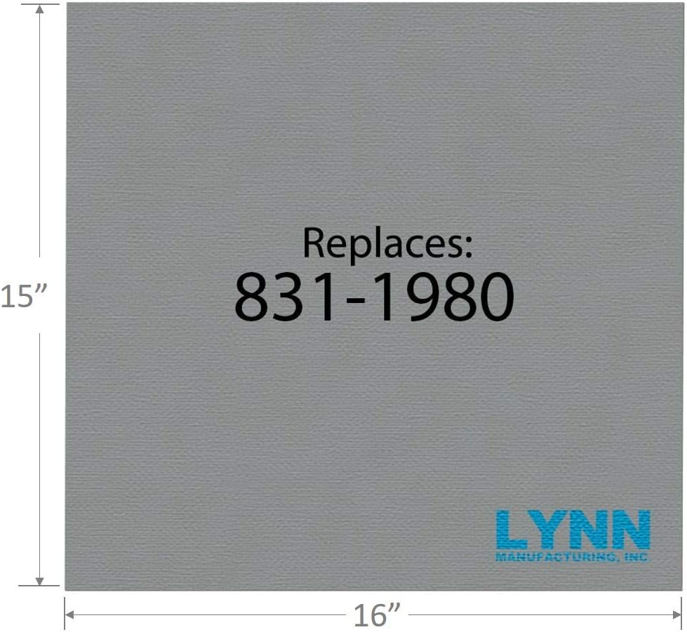 Lynn Manufacturing Tablero deflector Quadrafire de repuesto, 4300 ACT Step Top...