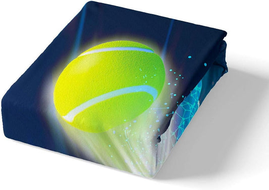 Erosebridal Funda de edredón de pelota de tenis para adolescentes, juego de...