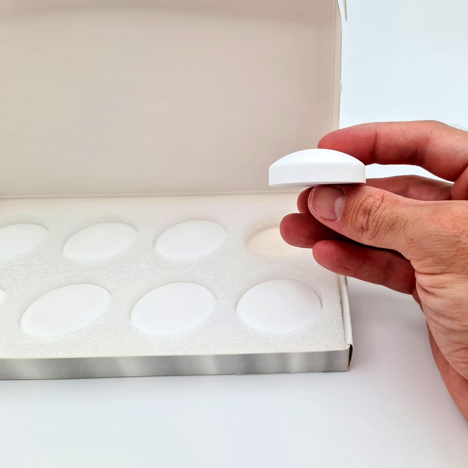 Potentes pesos magnéticos antiondulación para una experiencia de baño sin...