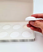 Potentes pesos magnéticos antiondulación para una experiencia de baño sin...