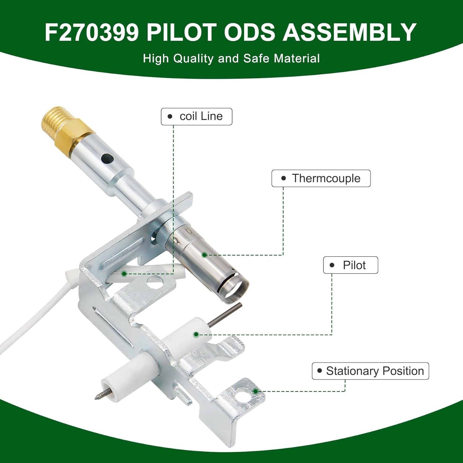 F270399 70358 Pilot ODS Asamblea para calentador Mr sin ventilación Heatstar