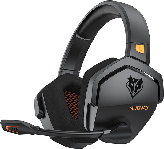 NUBWO G06 - Audífonos inalámbricos para videojuegos con micrófono para PS5,...