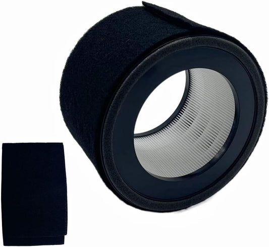 Kit de filtro HEPA de repuesto compatible con purificador de aire Crane...