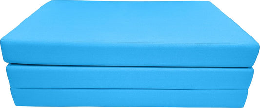 Shikibuton Cama plegable en 3, espuma de alta densidad de 1.8 lbs, tamaño Twin,