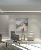 Furinno Beginning - Soporte para TV, color gris roble francés, 15.59 x 35.04 x...