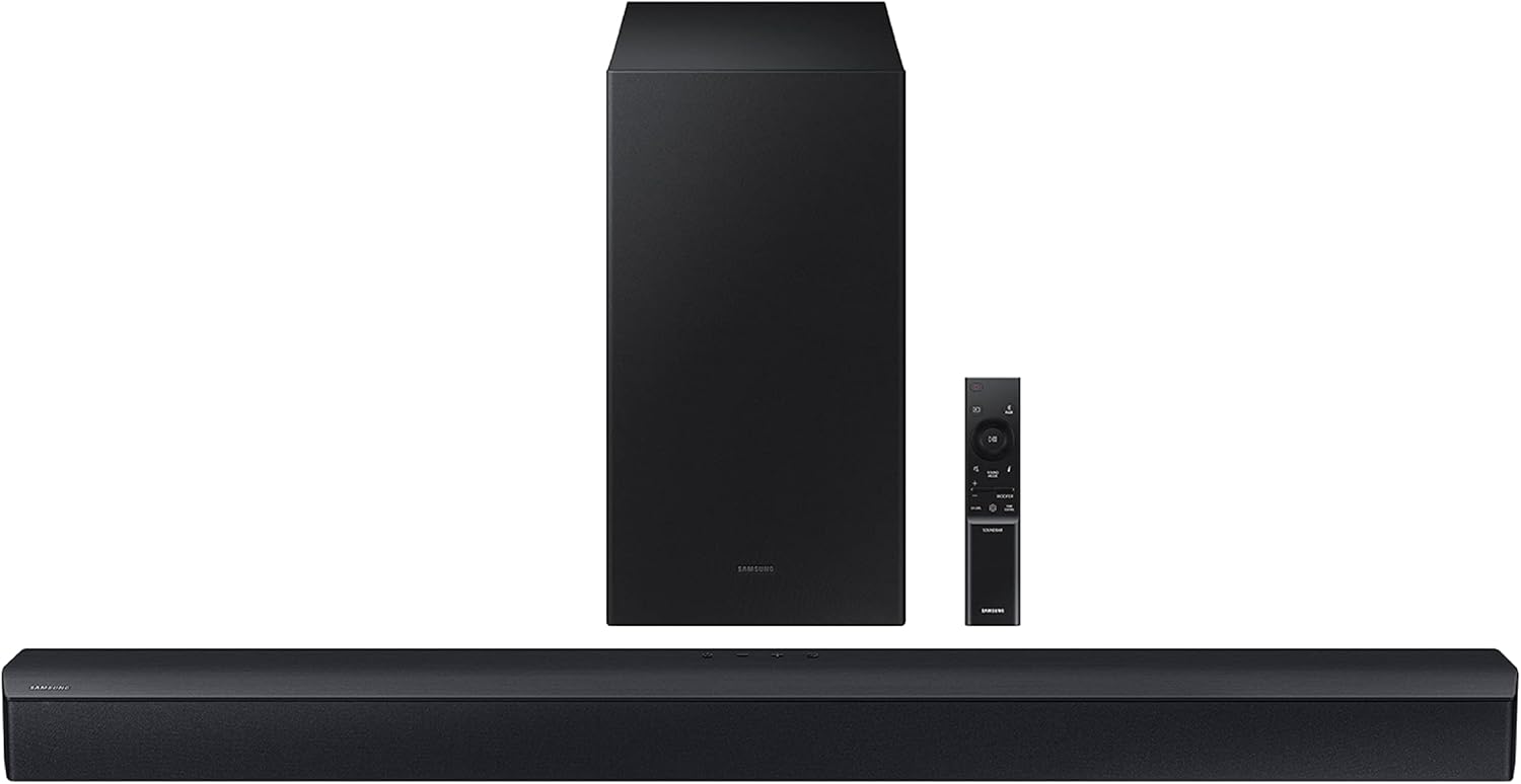 SAMSUNG Barra de sonido HW-C450 de 2.1 canales con DTS Virtual X, subwoofer...