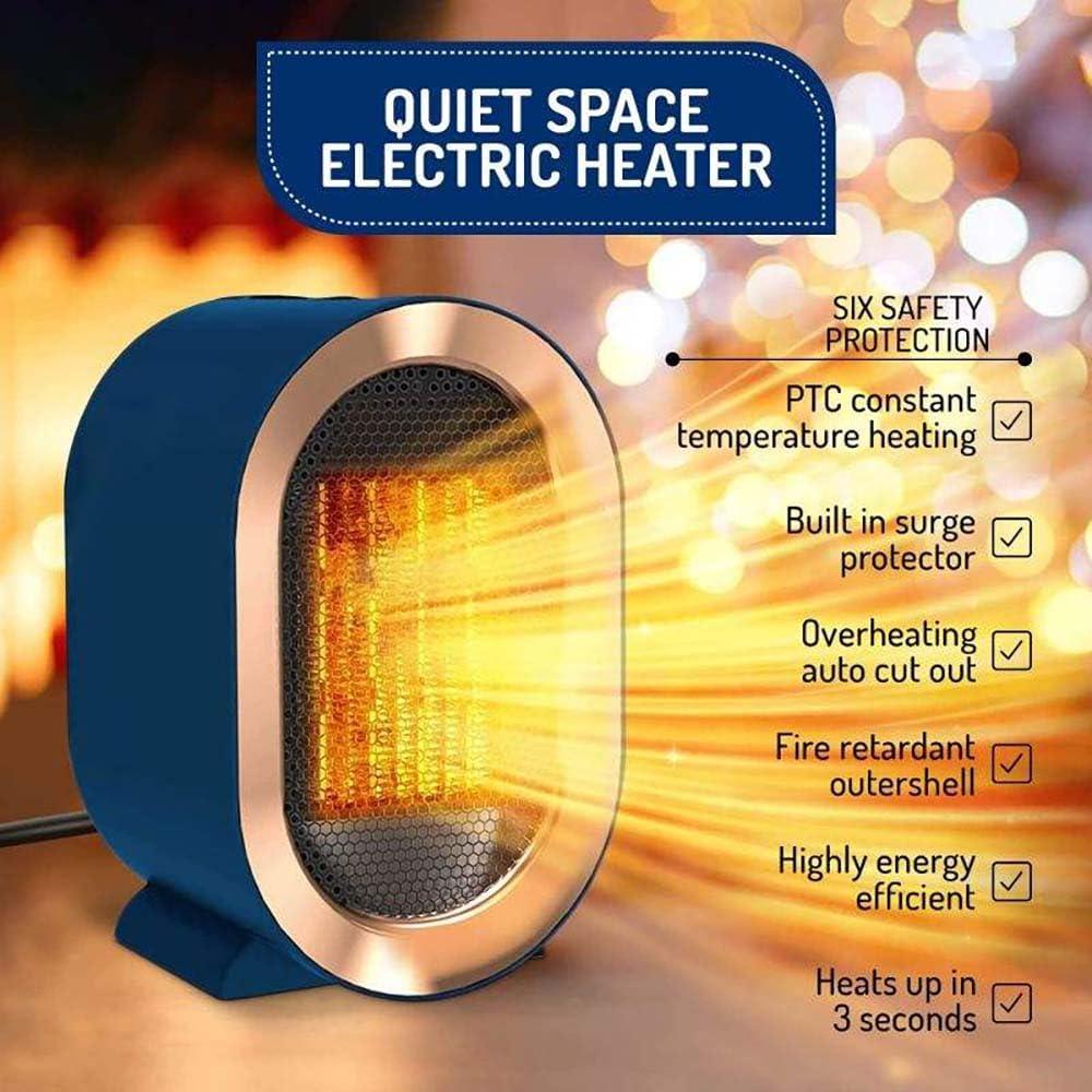 Calentador eléctrico Calentador de eficiencia energética de 1200 W para uso en