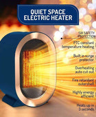 Calentador eléctrico Calentador de eficiencia energética de 1200 W para uso en