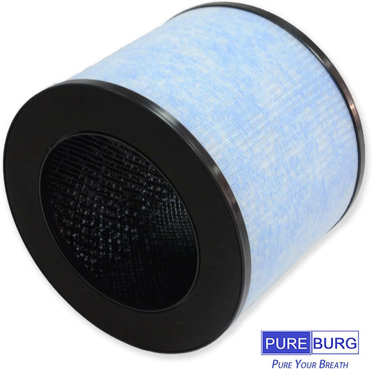 PUREBURG Filtro de repuesto F100 compatible con purificador de aire instantáneo...