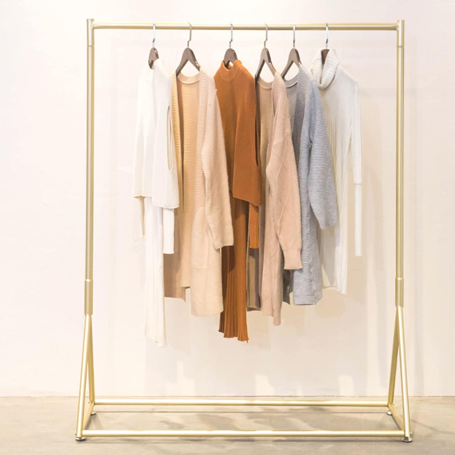 Perchero para ropa, estante de exhibición al por menor, soporte de...