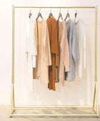 Perchero para ropa, estante de exhibición al por menor, soporte de...