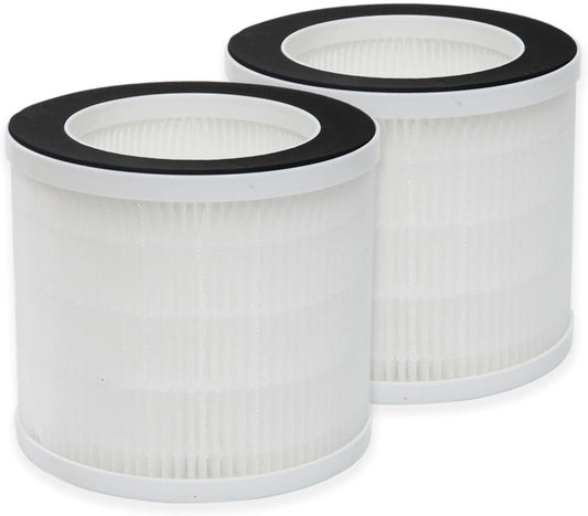 PUREBURG Demi - Filtros de repuesto HEPA verdaderos compatibles con purificador...