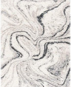 SAFAVIEH Colección Fontana Shag FNT848A - Alfombra moderna abstracta que no...