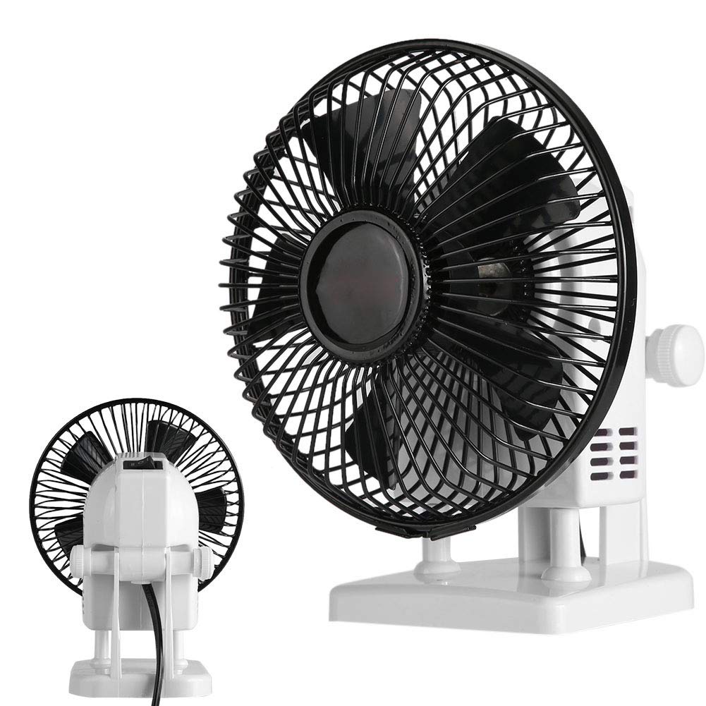 Mini ventilador eléctrico mesa escritorio 2 velocidades gran viento silencioso...