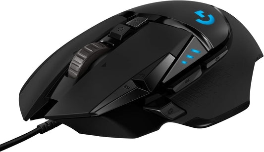 Logitech G502 HERO - Mouse para juegos de alto rendimiento con cable, sensor...