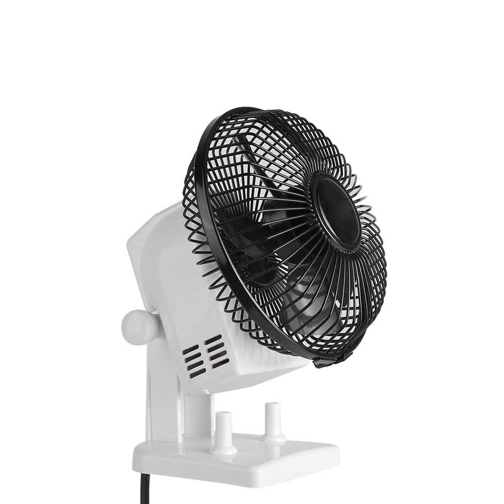 Mini ventilador eléctrico mesa escritorio 2 velocidades gran viento silencioso...