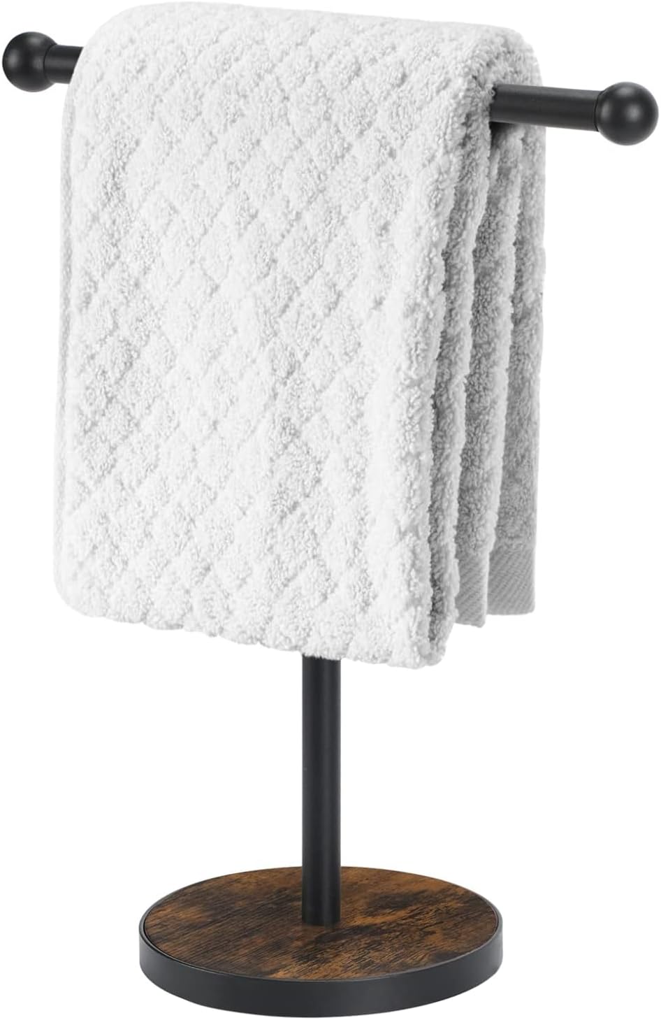 YINMIT Soporte para toallas de mano, soporte para toallas de mano en forma de T...