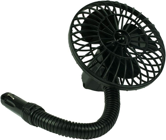 Koolatron Mini ventilador de coche de 12 V, ventilador portátil de enchufe...