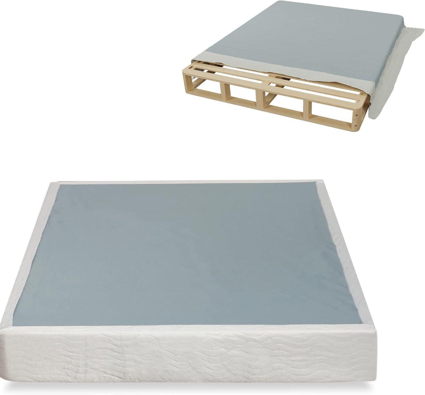 Coil, Somier resistente de 4.5 pulgadas para soporte de colchón, base de madera