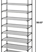 Whitmor Spacemaker - Torre de almacenamiento de 10 niveles