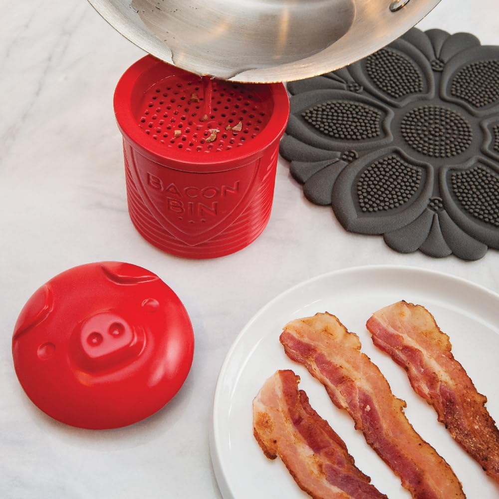 Talisman Designs Colador y colector de grasa de bacon  Herramientas de cocina...