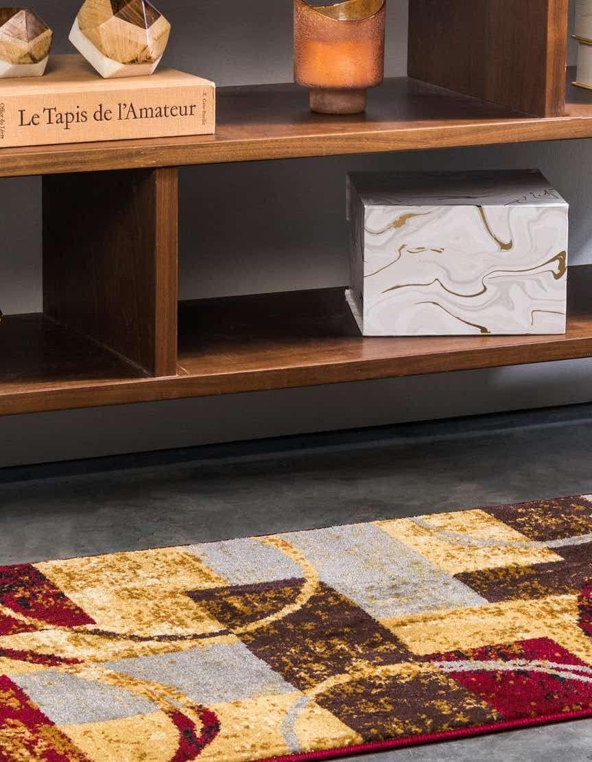 Unique Loom Barista Collection - Alfombra Kouillou (2 pies 2 pulgadas x 10...