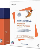 Hammermill Premium Multi-Purpose 24lb Copy Paper, 8.5x 11, 2,500 hojas, Hecho...