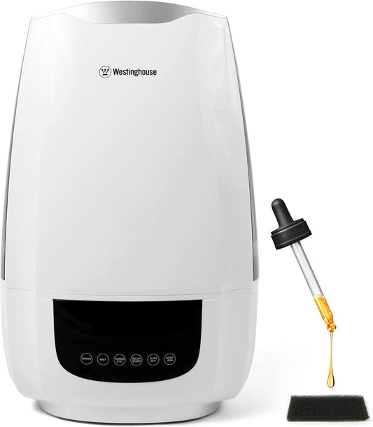 Westinghouse Humidificador ultrasónico digital de niebla fría para dormitorios,